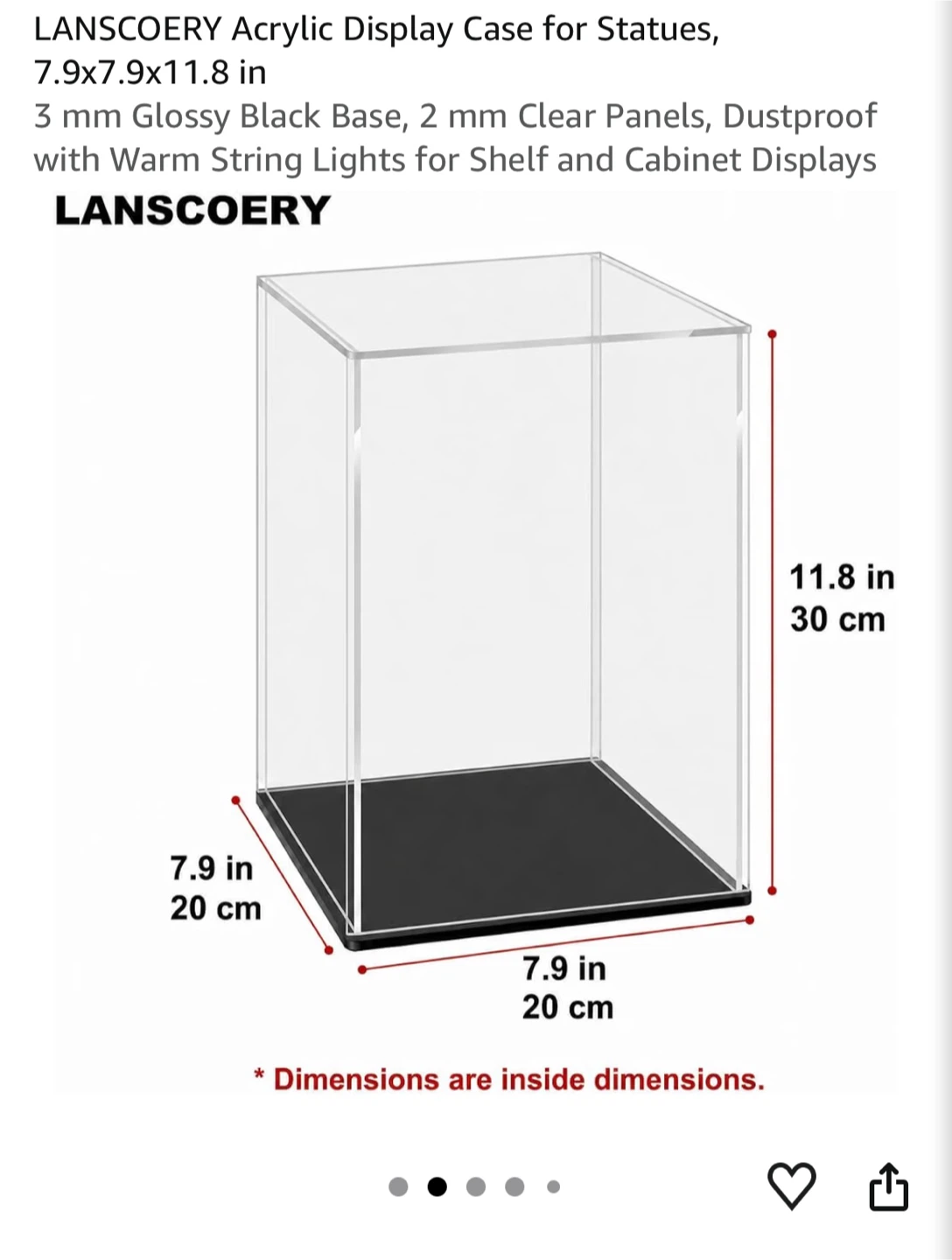 Acrylic Display Case - photo 5