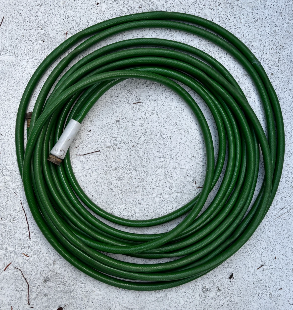 Green Garden Hose (50 feet half inch diameter)