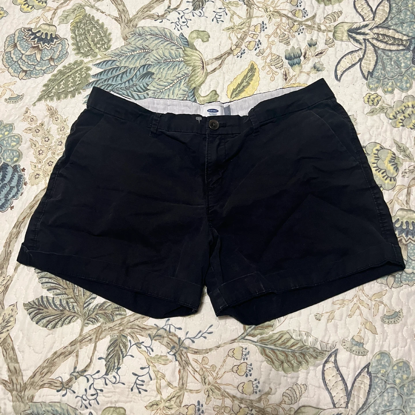 Black Low Rise Shorts Old Navy