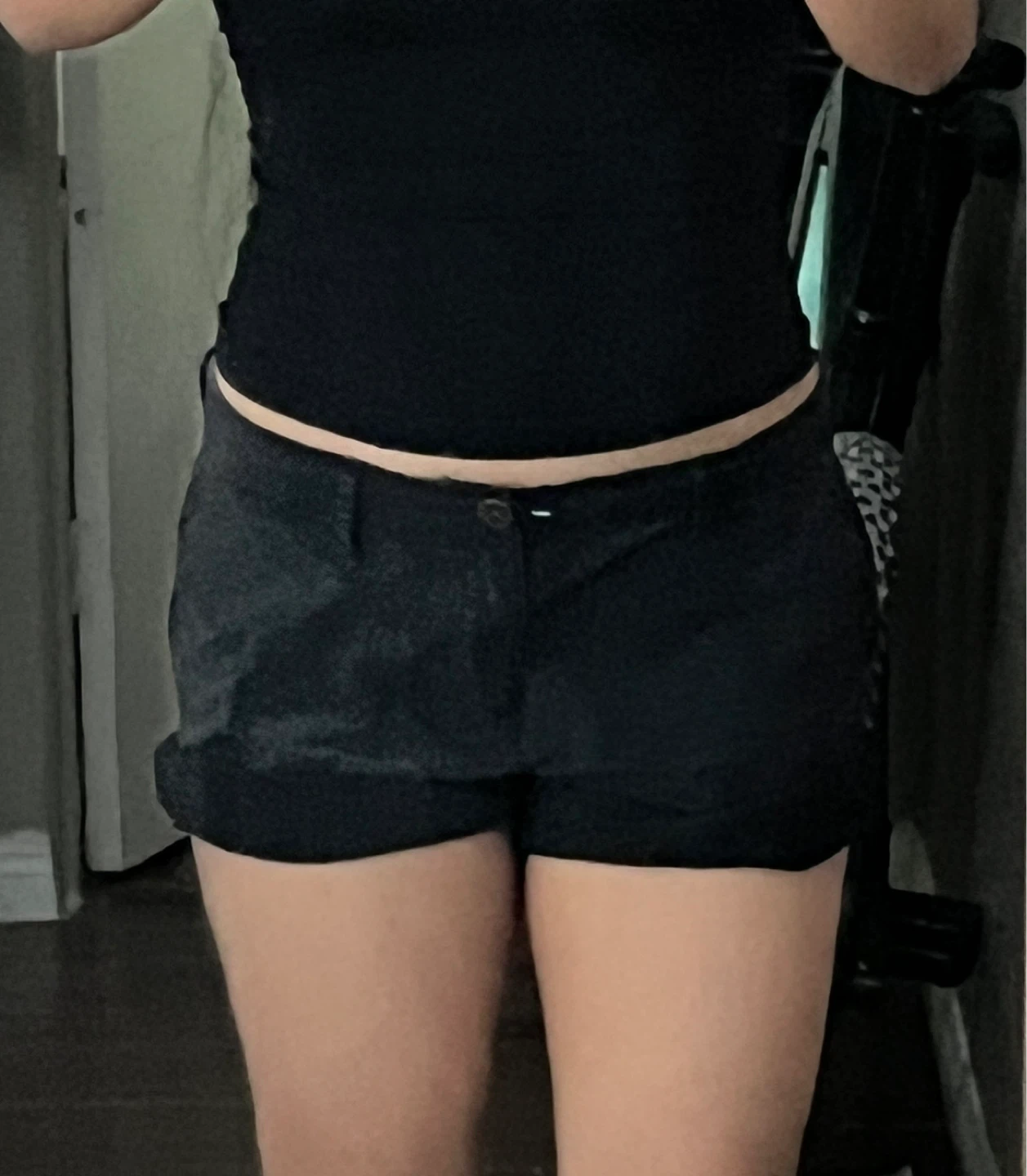 Black Low Rise Shorts Old Navy - photo 4