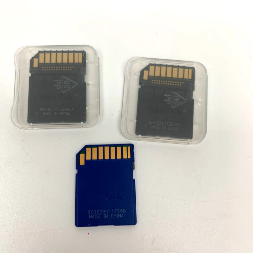 3 SD Memory Cards 2GB Digital Camera Storage SanDisk Ultra II - photo 3