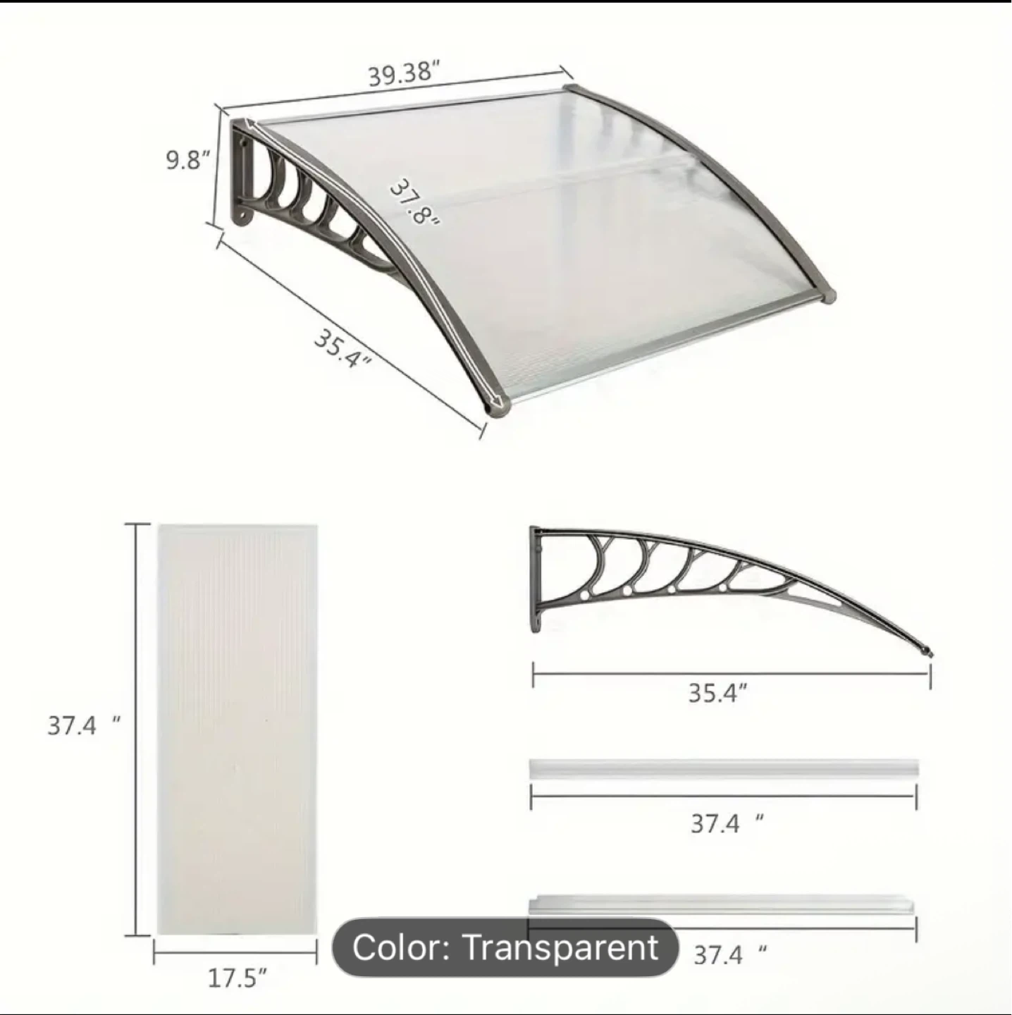 Entryway/Window Awning - photo 3