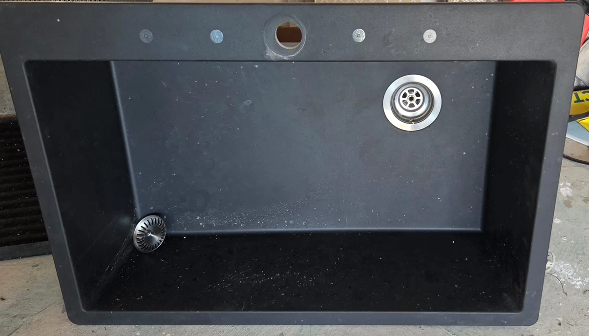 allen + roth Single Bowl Dual-Mount Kitchen Sink - photo 2
