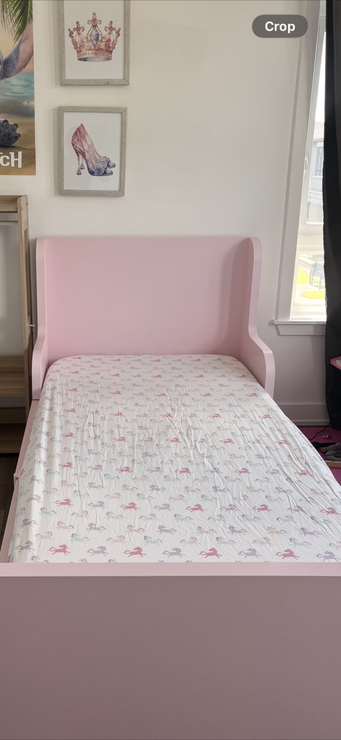 Free twin Juno mattress w/ protector