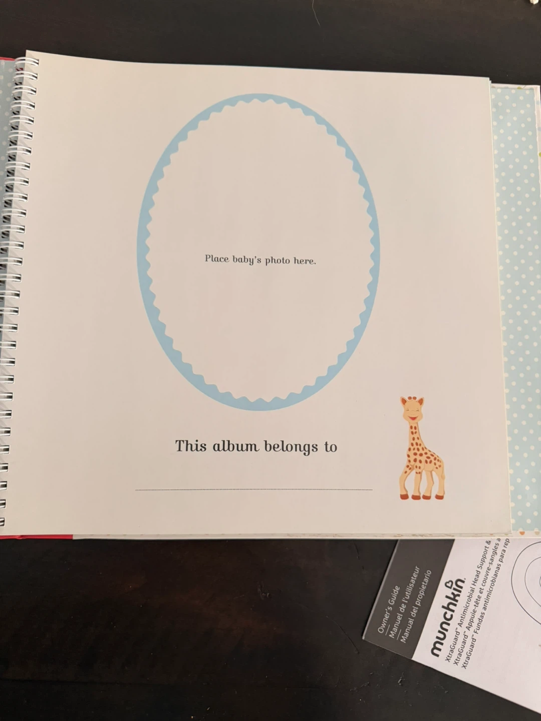 My Baby Album with Sophie la girafe - photo 3