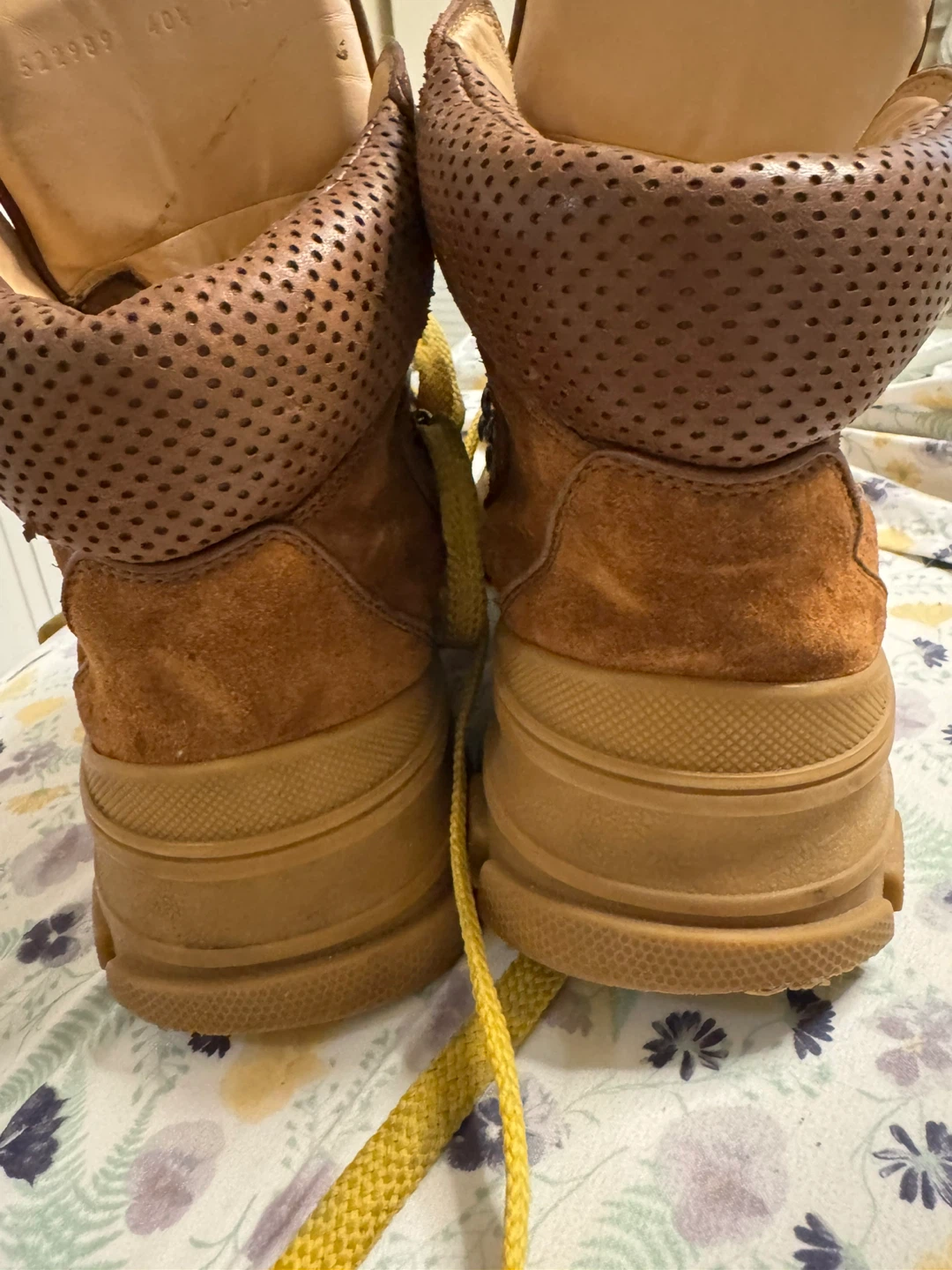 Gucci Brown Suede Hiking Boots - photo 3