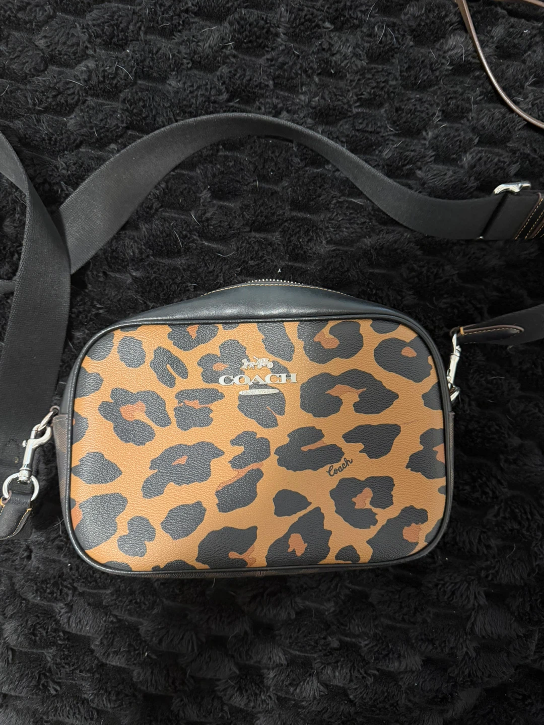 Coach Leopard Print Bag
