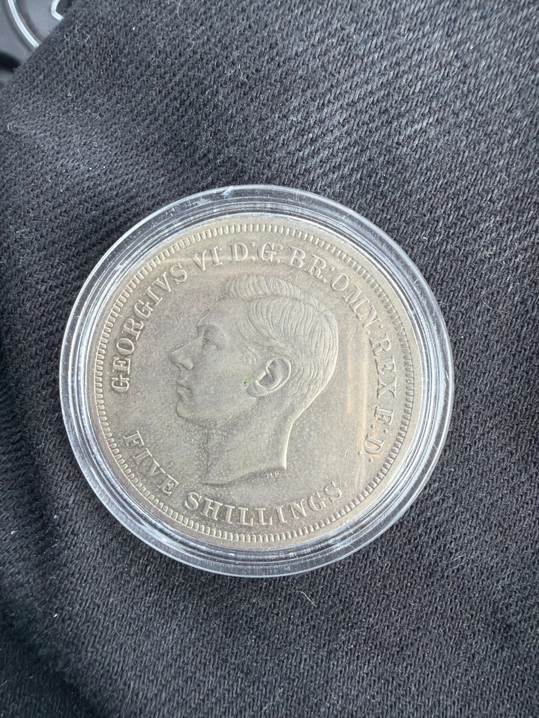 1951 Five Shillings Coin - photo 2