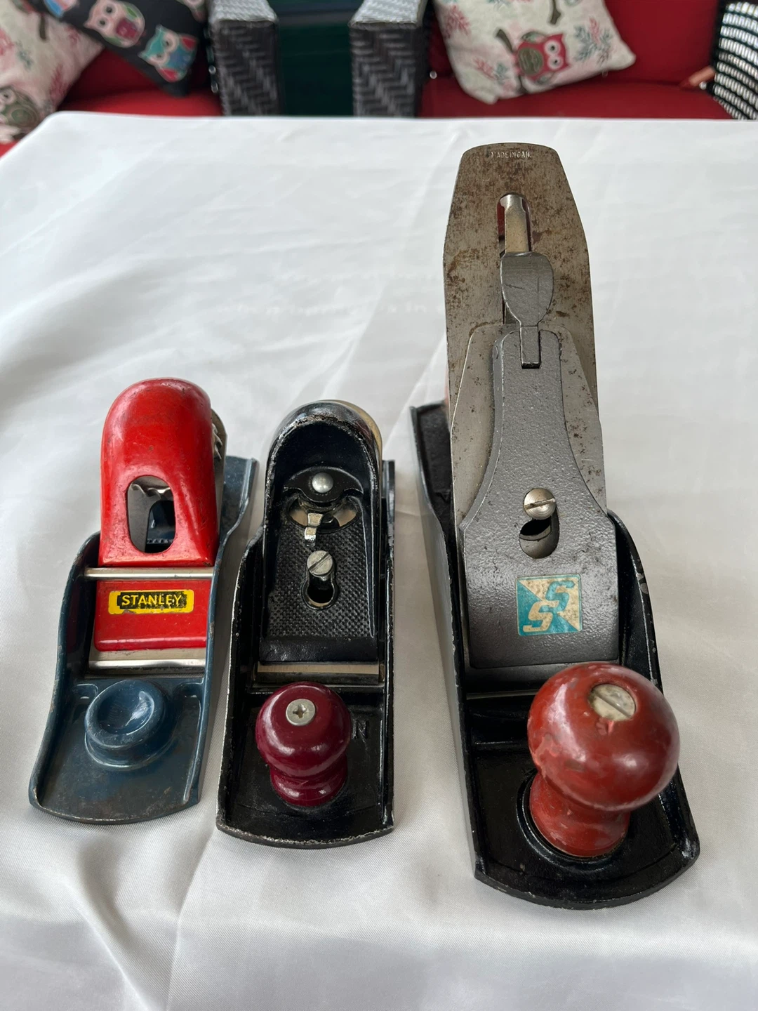 Lot of 3 Hand Planes - Stanley & Others