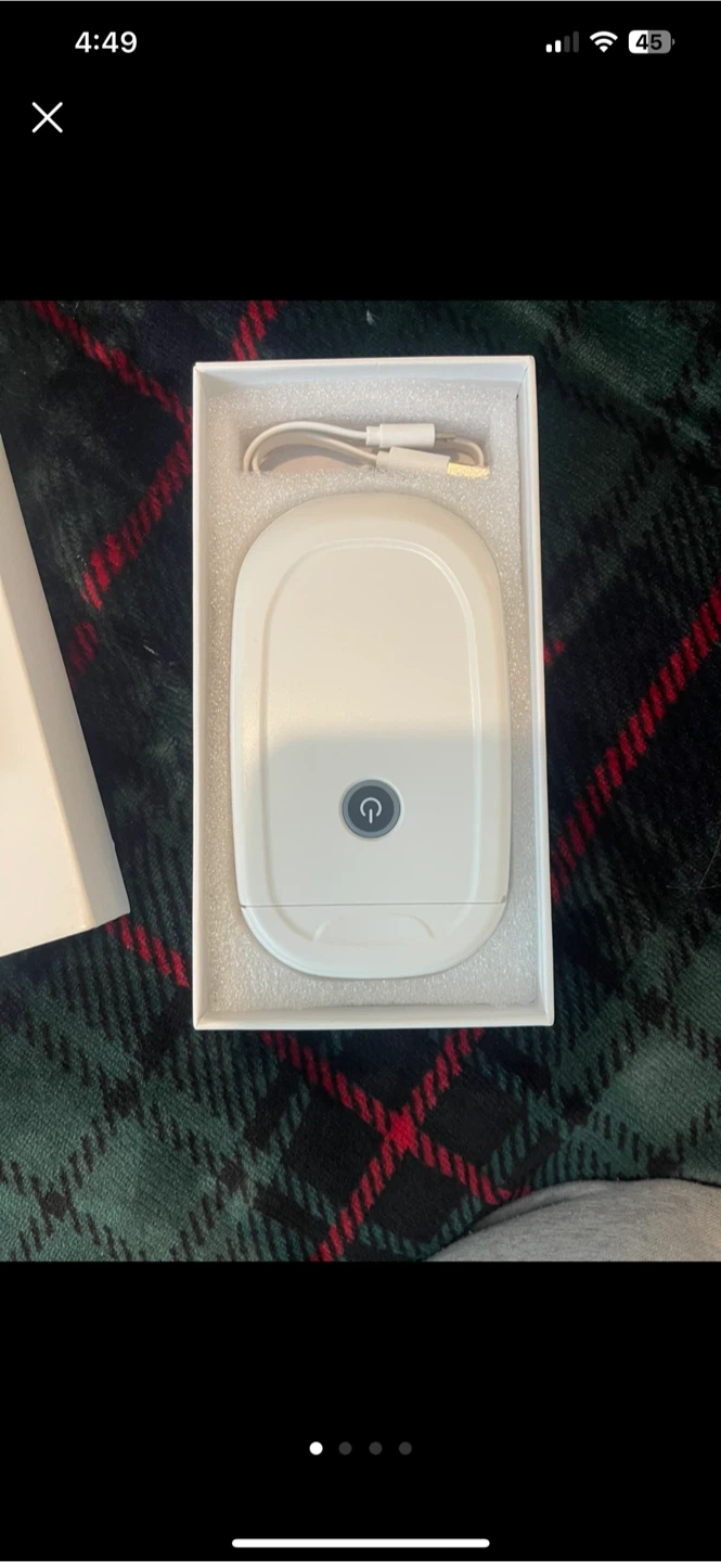 White Portable Label Maker