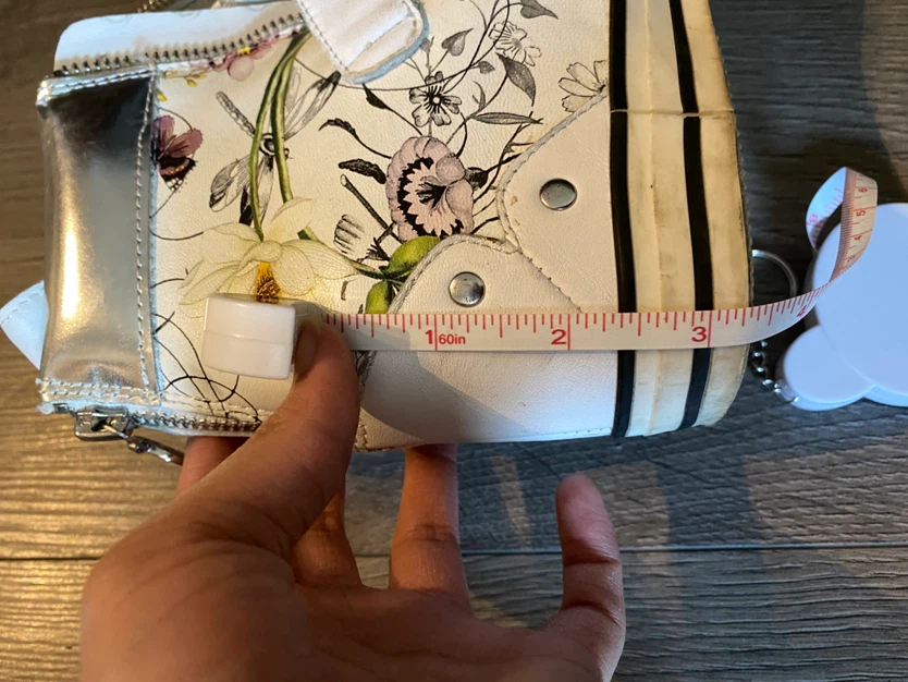 Wishbone floral high-top wedge sneakers - photo 4
