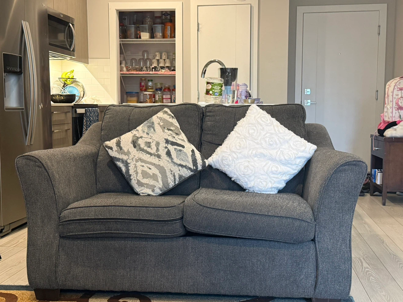 Dark Grey Sofa - photo 4