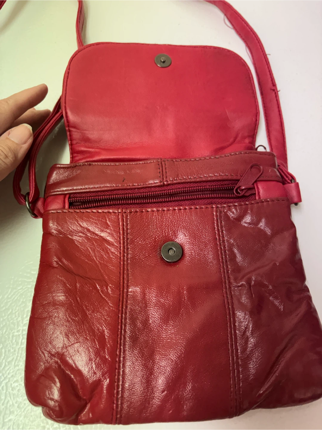 Red  Crossbody Purse - photo 3