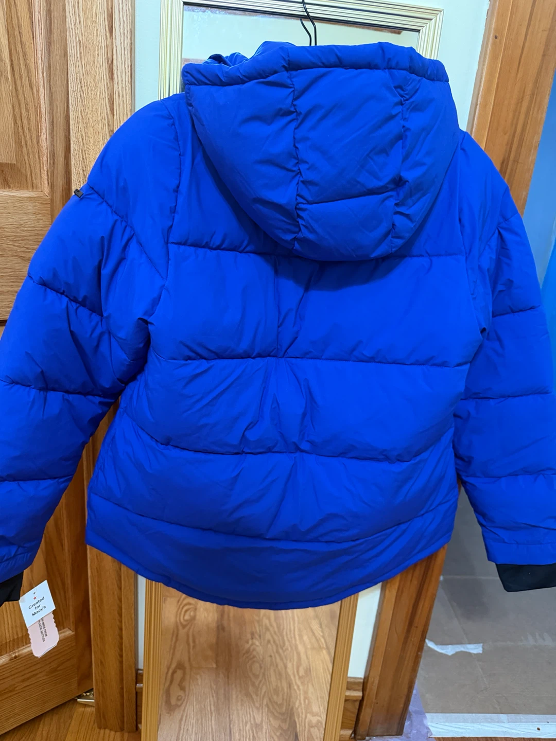 BCBG Max Azria Puffer Jacket - Blue - Size S - photo 4