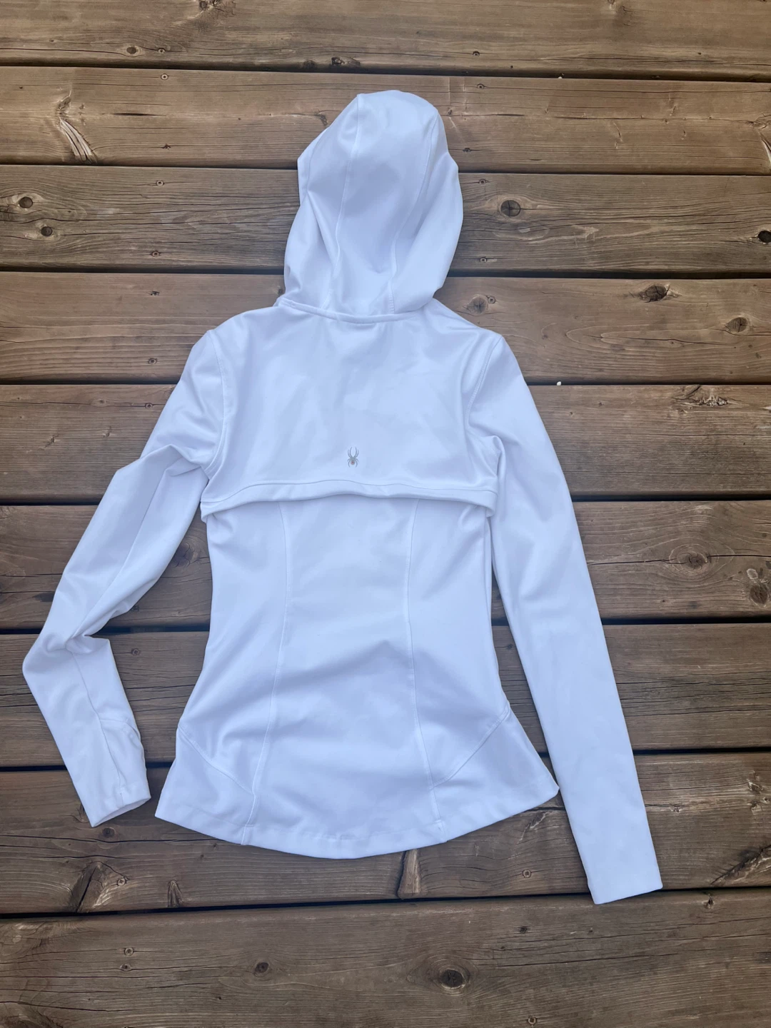 Spyder Active White Full Zip Hoodie Jacket XS/TP - photo 3