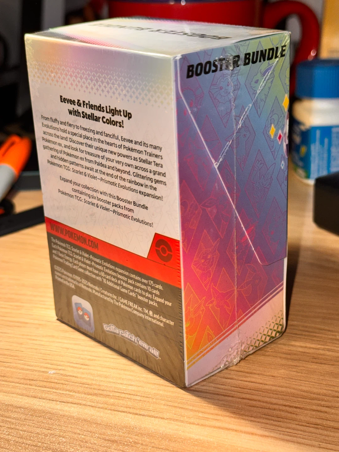 Pokémon Scarlet & Violet Prismatic Evolutions Booster Bundle - photo 2