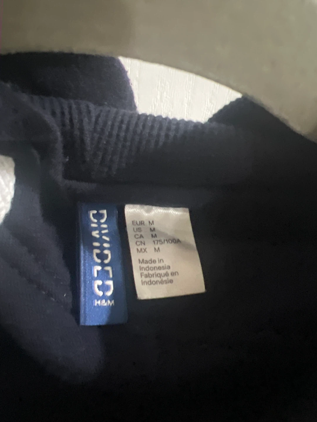 Divided H&M Navy Blue Hoodie - Size M - photo 3