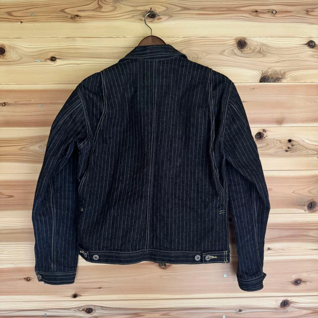 Graphzero Herringbone Selvedge Denim Jacket - photo 2