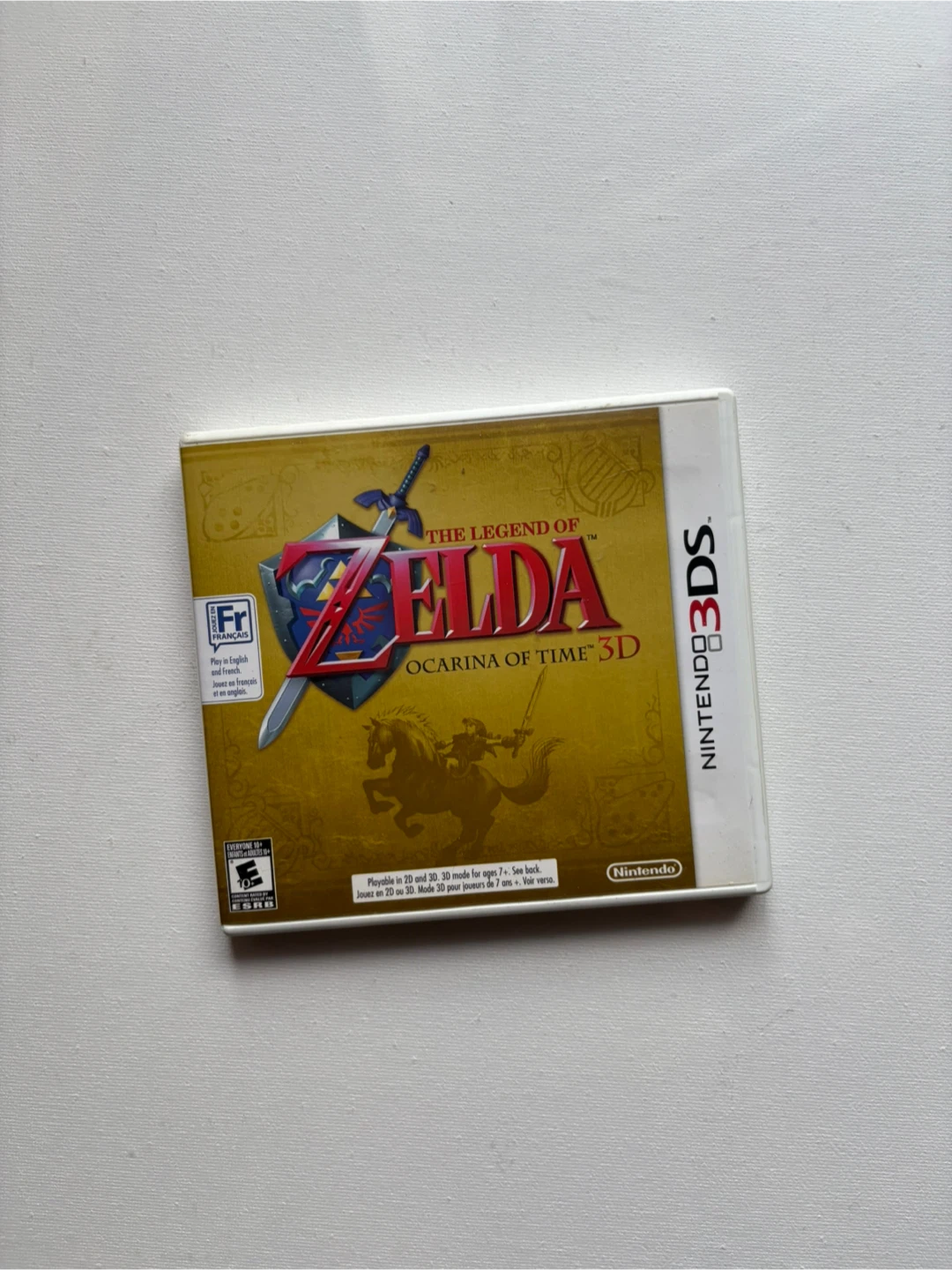 Zelda Ocarina of Time 3DS CIB Nintendo vintage
