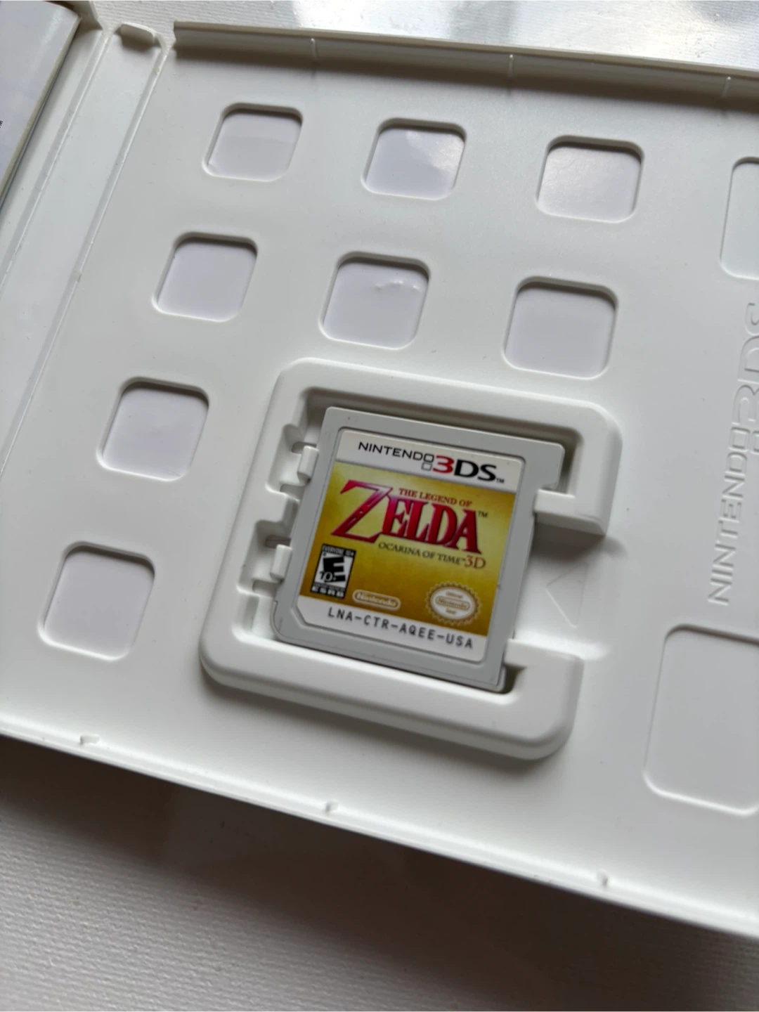 Zelda Ocarina of Time 3DS CIB Nintendo vintage - photo 5
