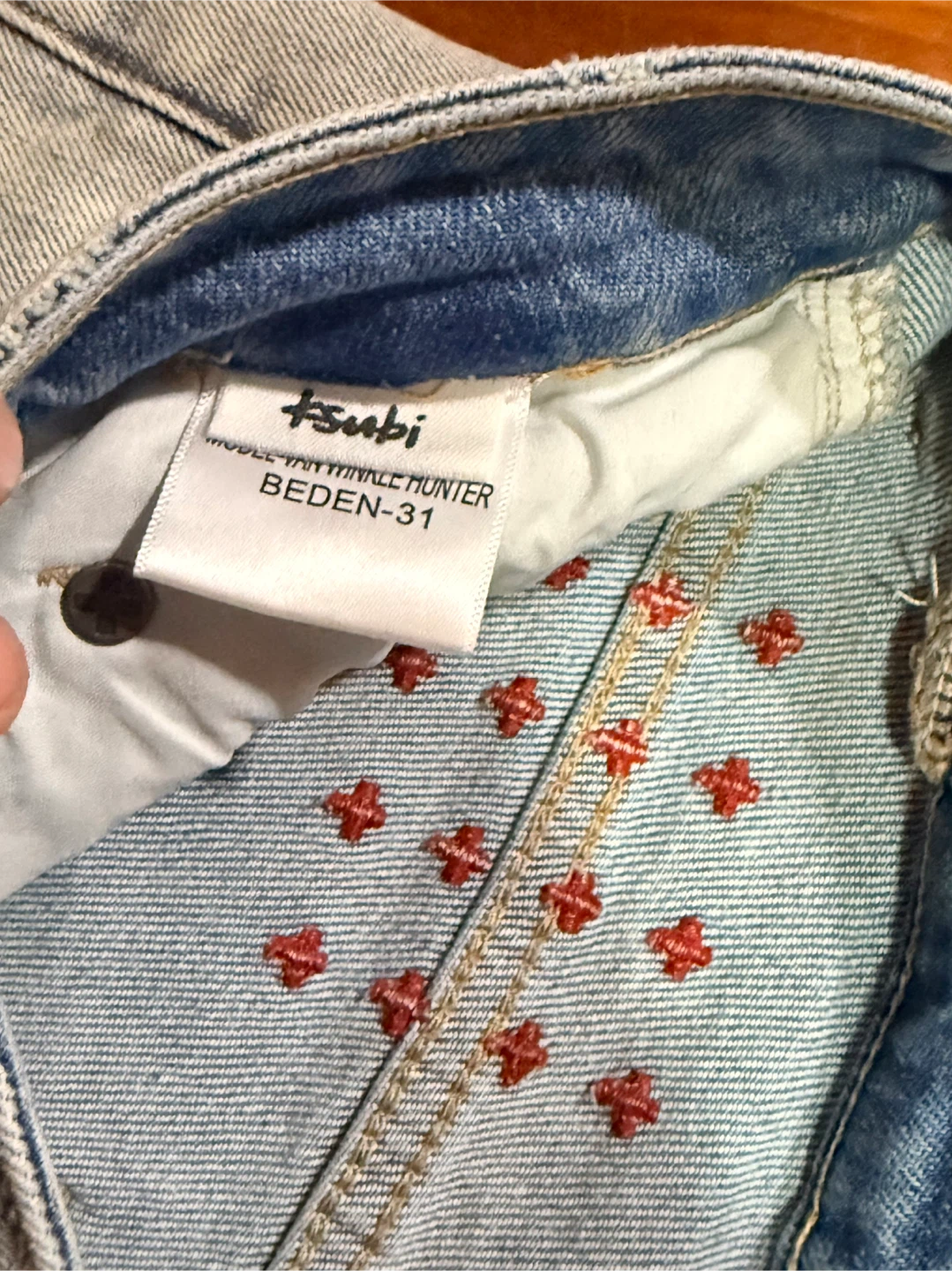 Ksubi Blue Chtitch Lion Jeans - photo 5