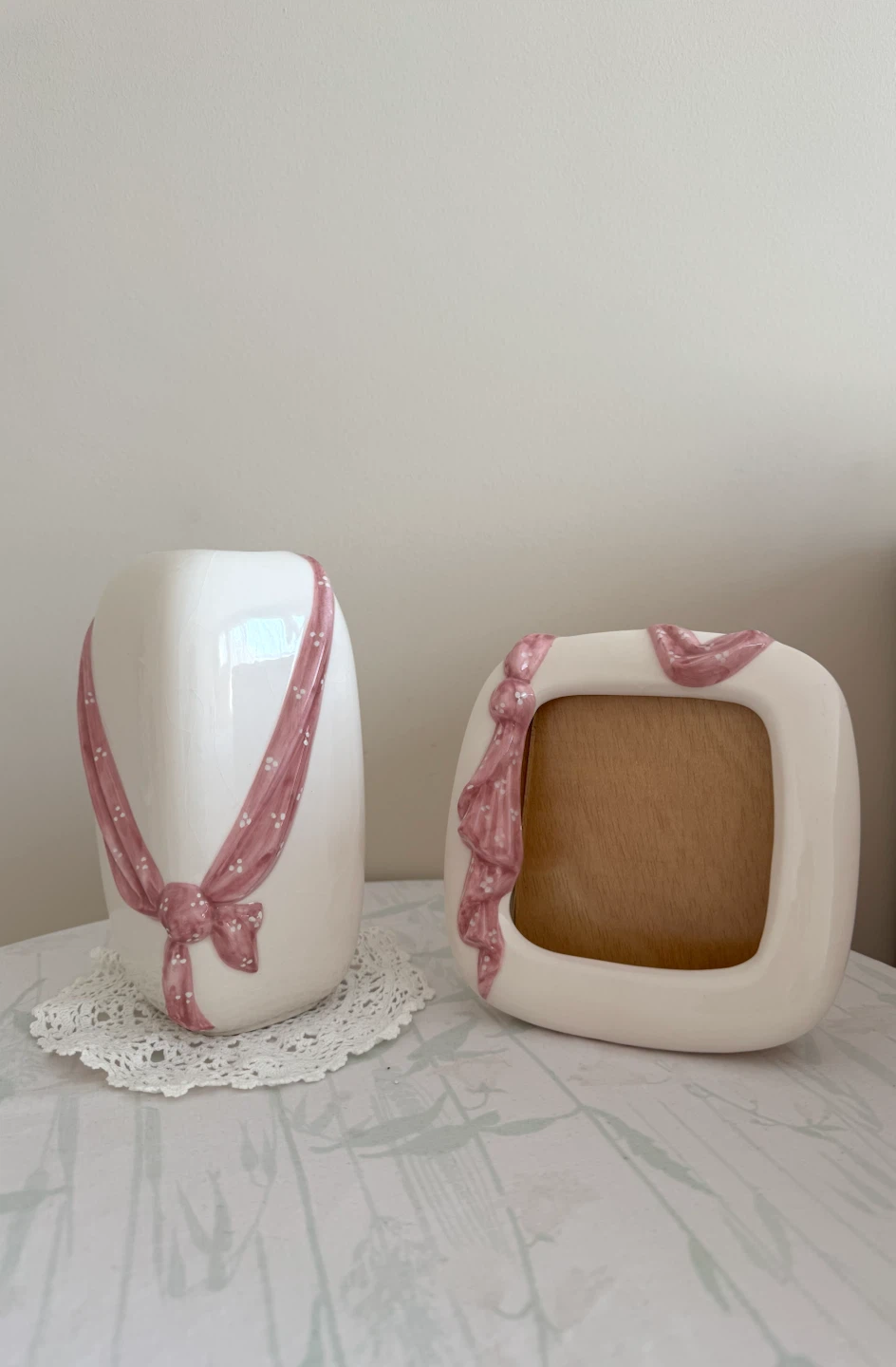 Vintage Bürkle Handmade Spanish Ceramic 3-Piece Set - photo 2