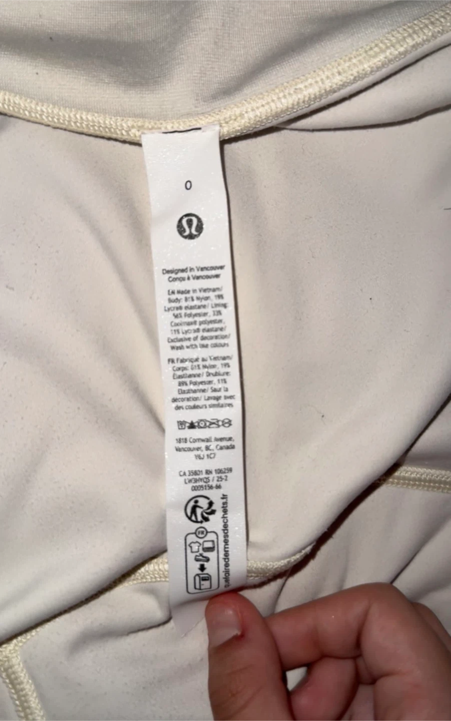 Lululemon Define Jacket Beige Size 0 - photo 3