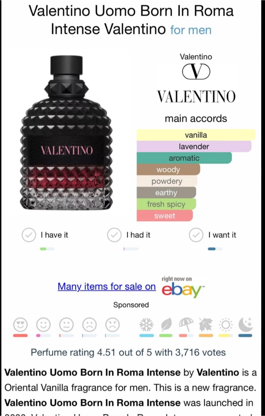 Valentino Uomo Born In Roma Intense Eau de Parfum for Men 100ml - photo 5