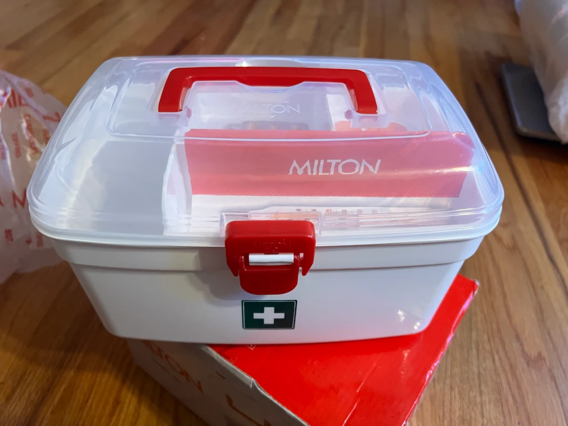 Milton Medical Box First Aid Kit - photo 5