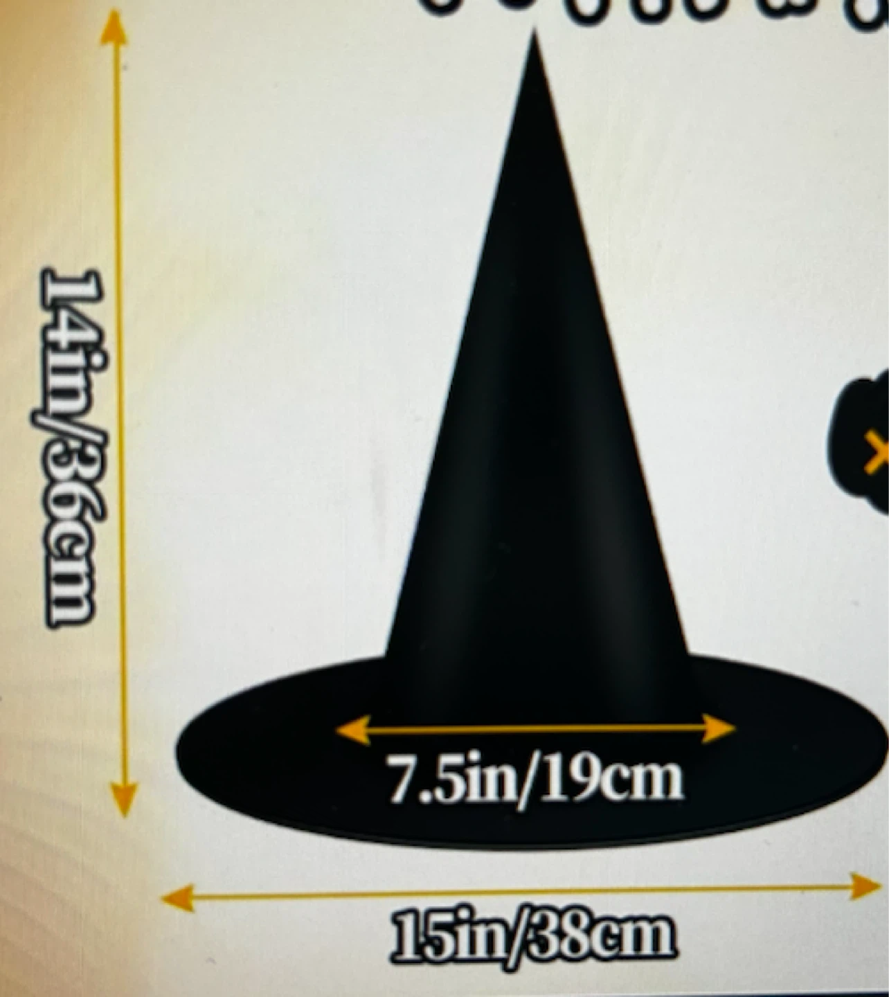 20 Black Witch Hats for Halloween - photo 4