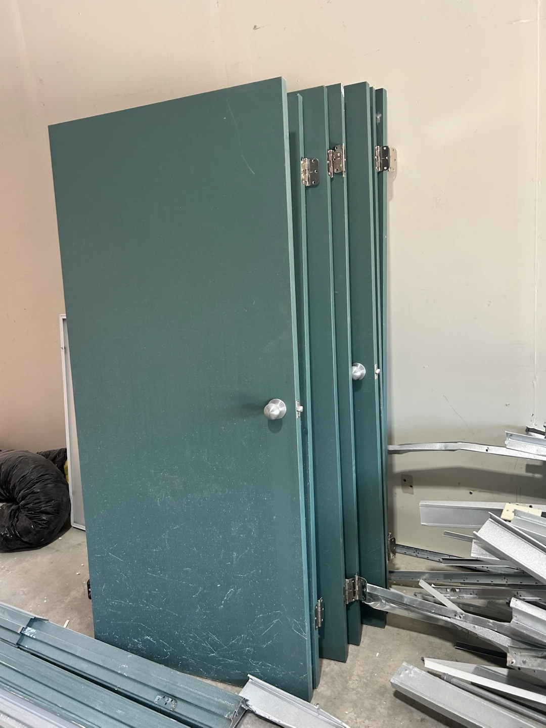 Green and white  Interior Doors and steel frames 36 “ - photo 2