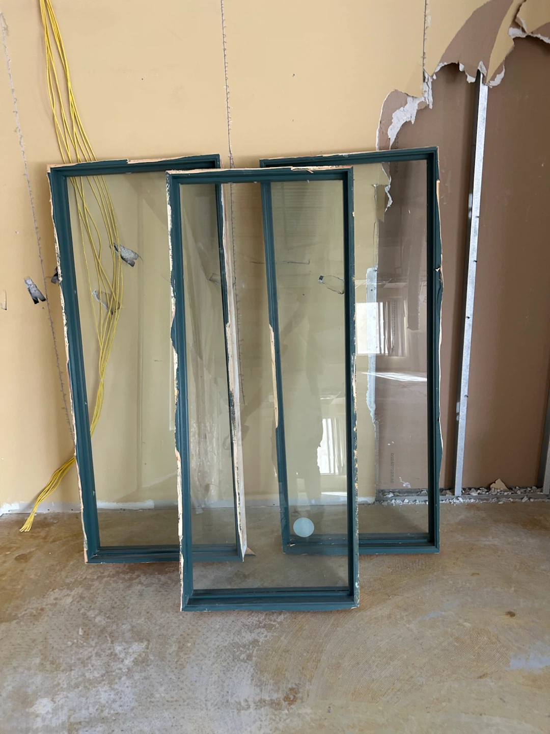 Green and white  Interior Doors and steel frames 36 “ - photo 5
