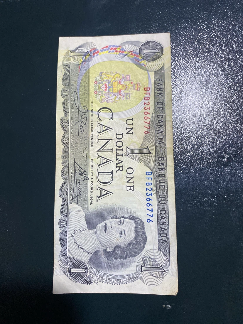 Canada 1 Dollar Banknote