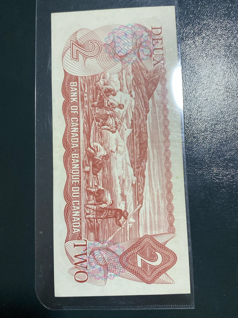 Canada 2 Dollar Banknote - 1974 - photo 2