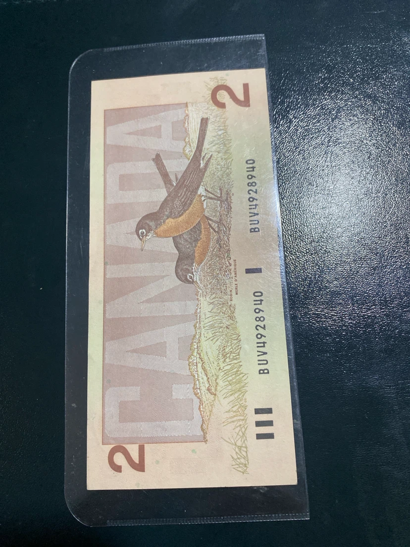 Canada 2 Dollar Bill - 1986 - photo 2