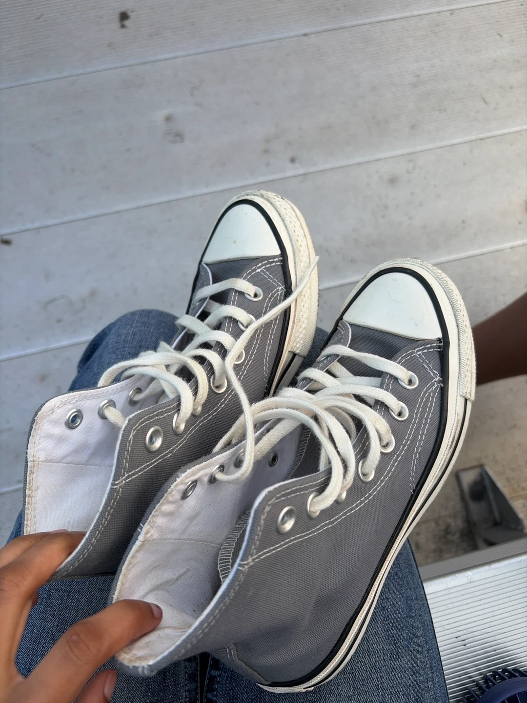 Converse Chuck Taylor All Star High Top Sneakers - Gray