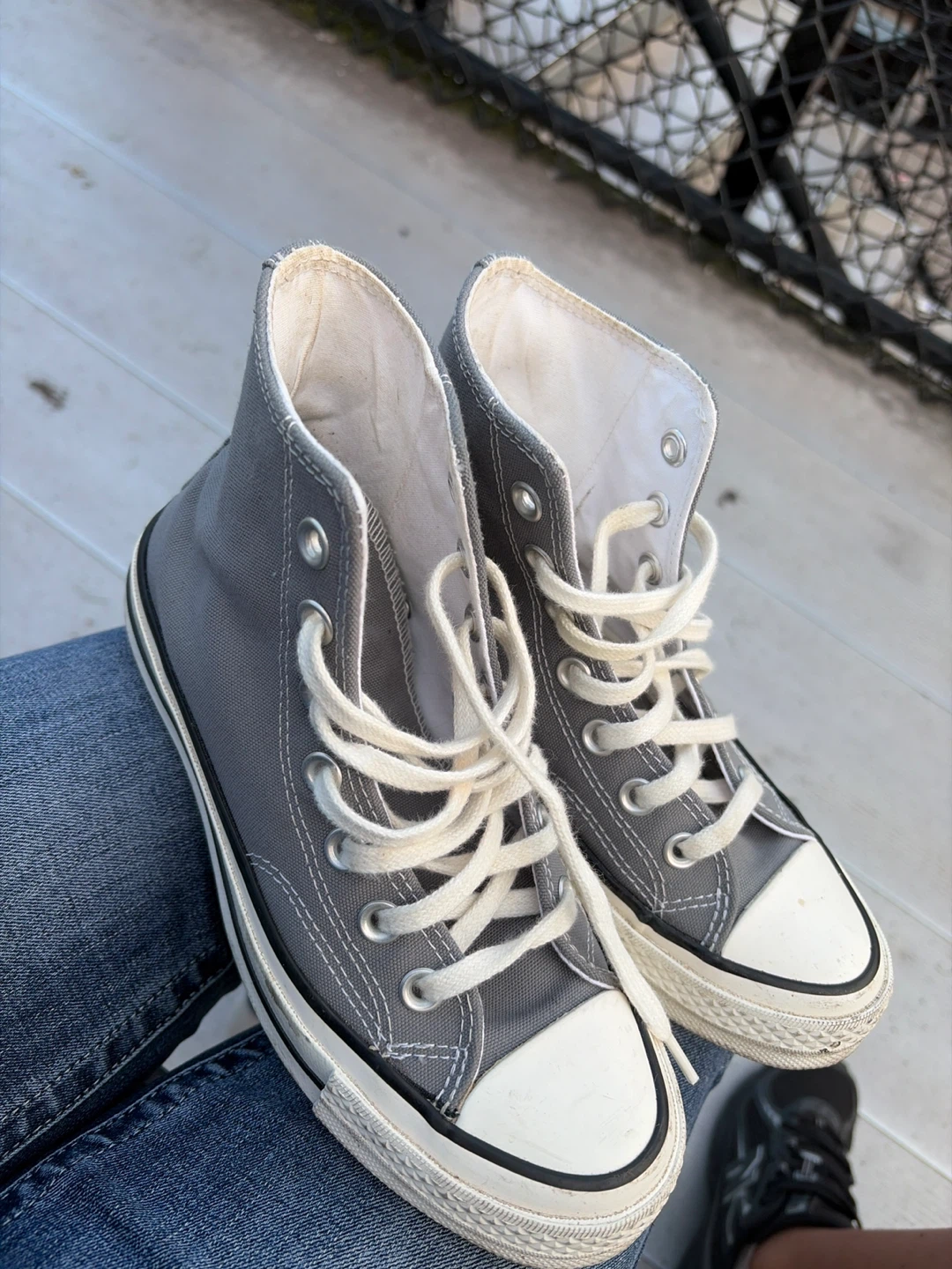 Converse Chuck Taylor All Star High Top Sneakers - Gray - photo 2