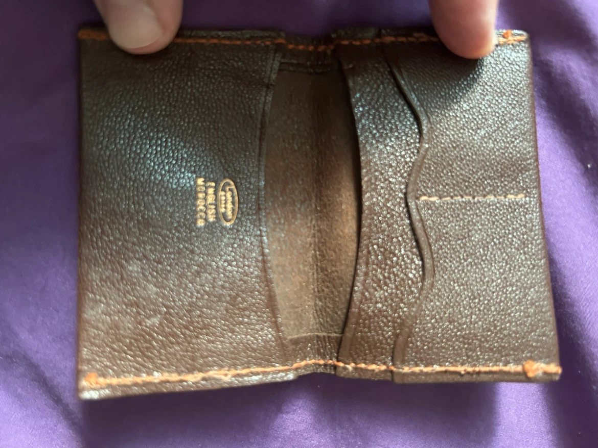 2 leather notecases - photo 4