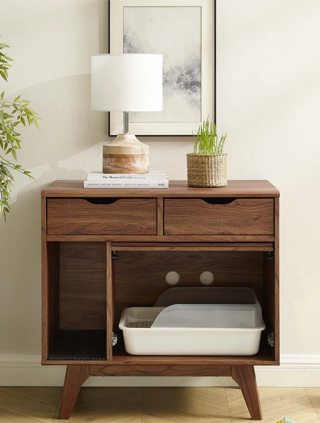 Render Cat Cabinet in Walnut (NEW & UNUSED) - photo 3