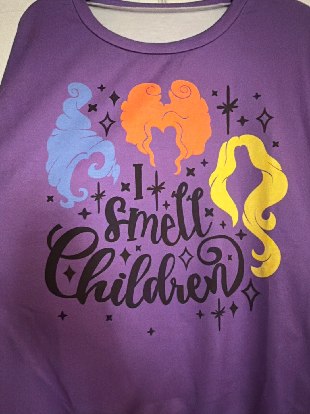 Purple Hocus Pocus "I Smell Children" Sweatshirt