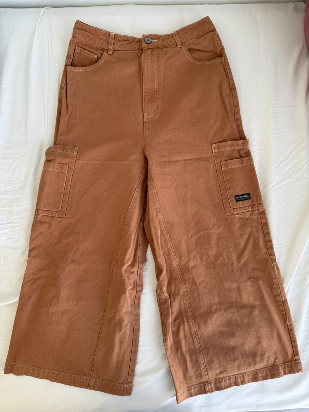 Hisso Garment Workshop Cargo Pants - Brown - Size M