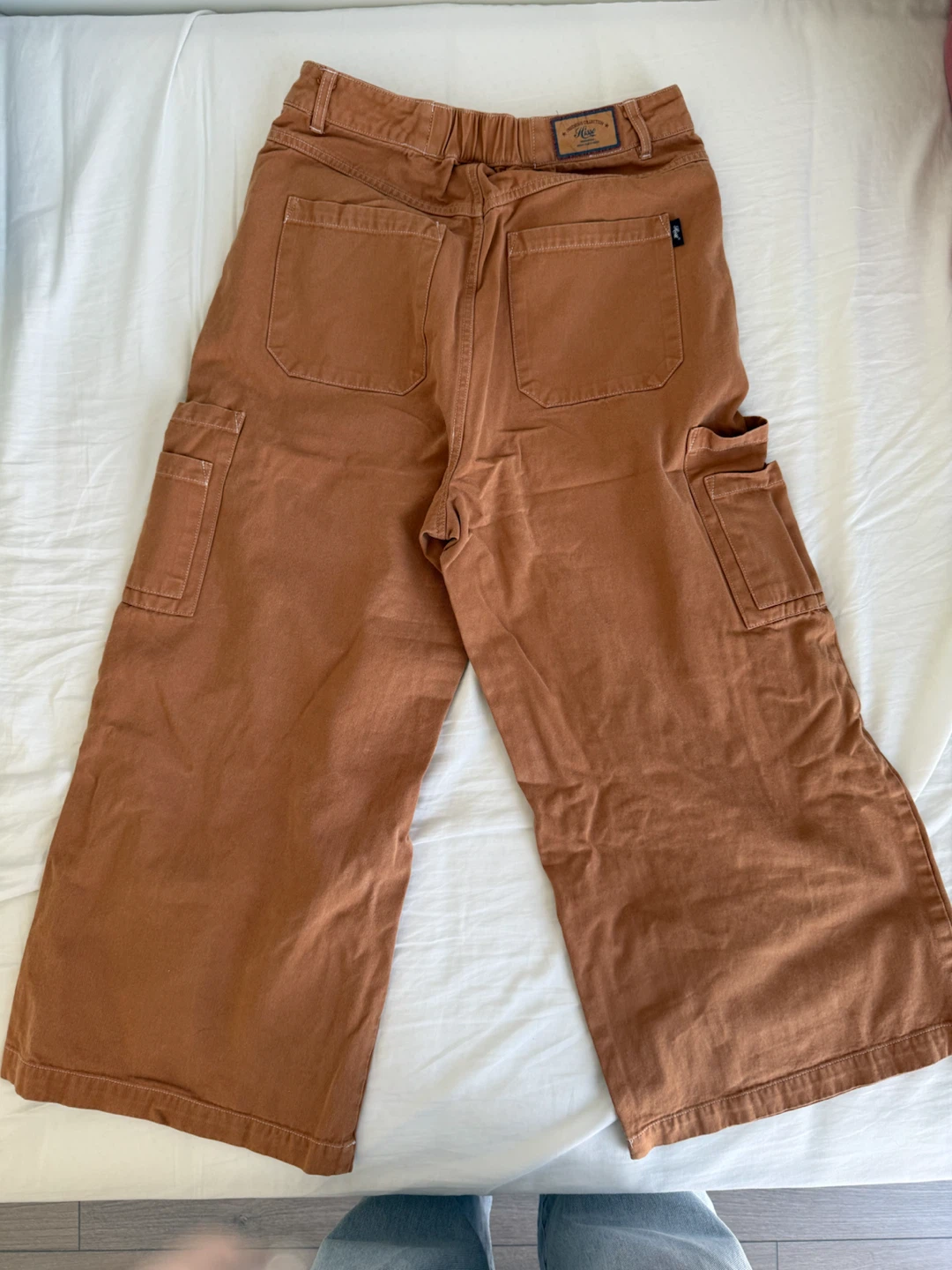 Hisso Garment Workshop Cargo Pants - Brown - Size M - photo 4