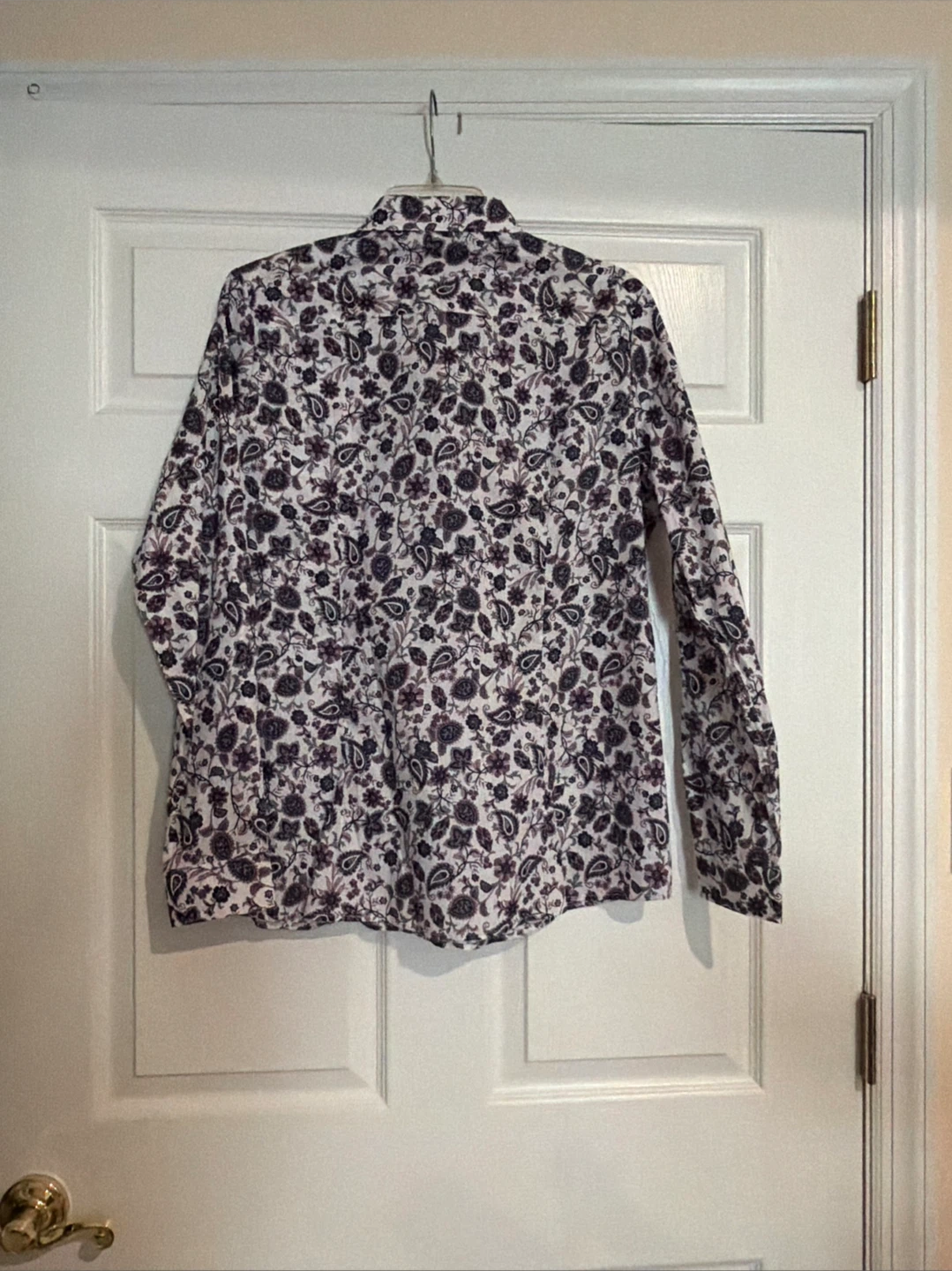 Qihuang Floral Print Button-Up Shirt - photo 2