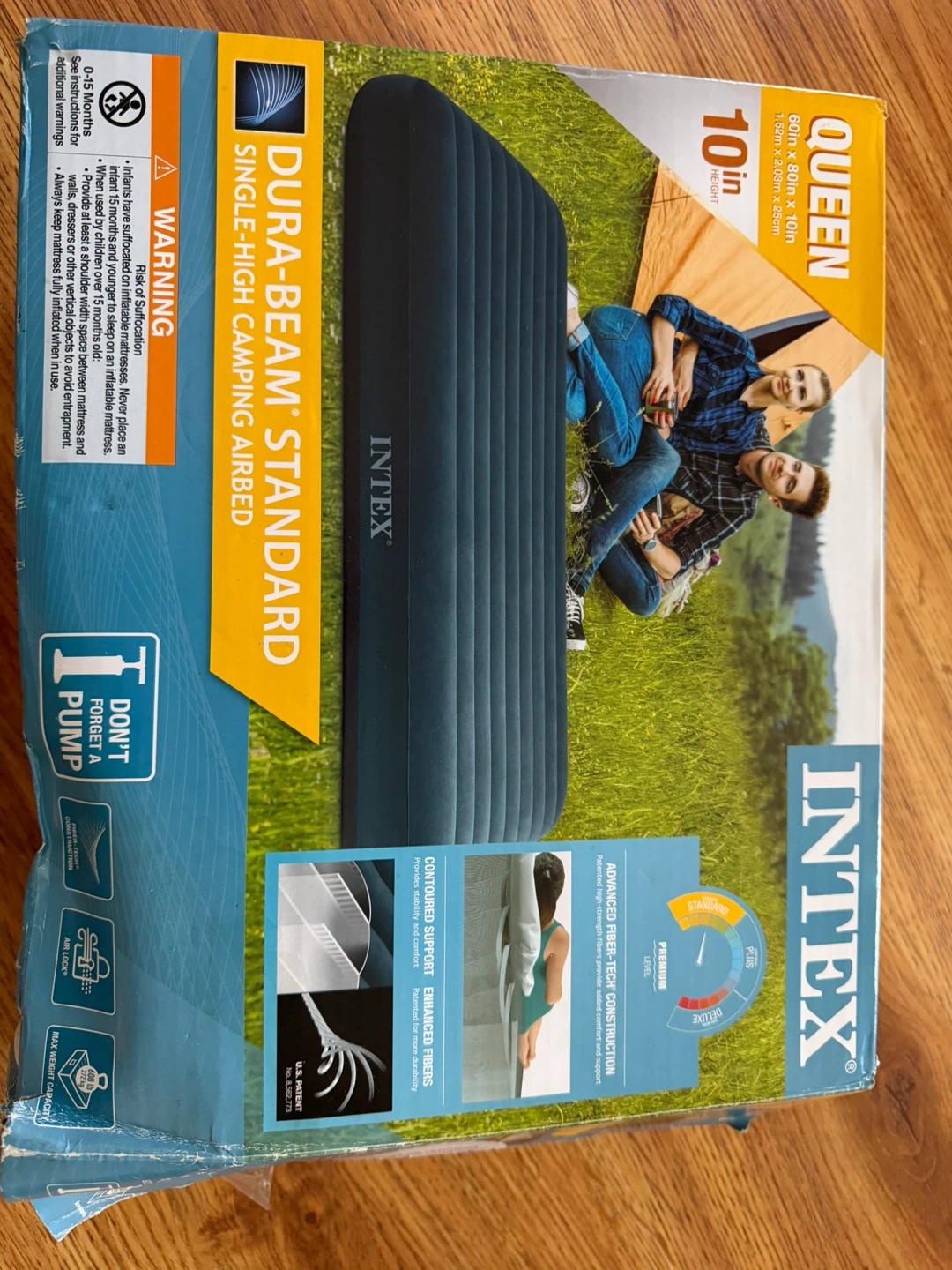 INTEX Dura-Beam Standard Queen Airbed