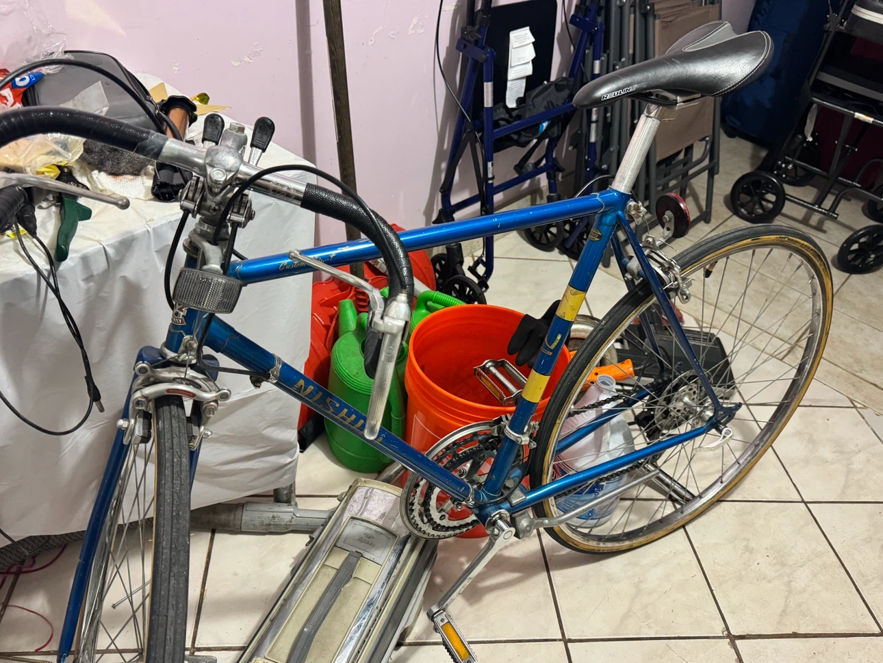 Nishiki Blue Road Bike - photo 3
