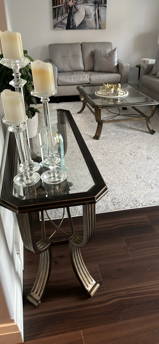 Matching Coffee Table, Sofa Table & Side Table Set Coffee Table - photo 3