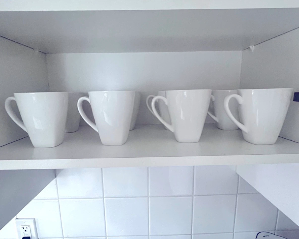 Bowring White Ceramic Mugs