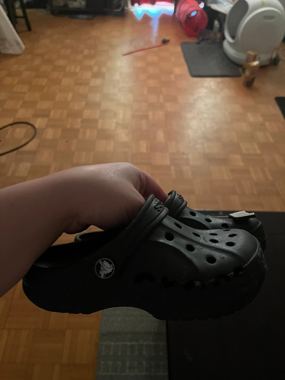 Black Crocs Shoes kids