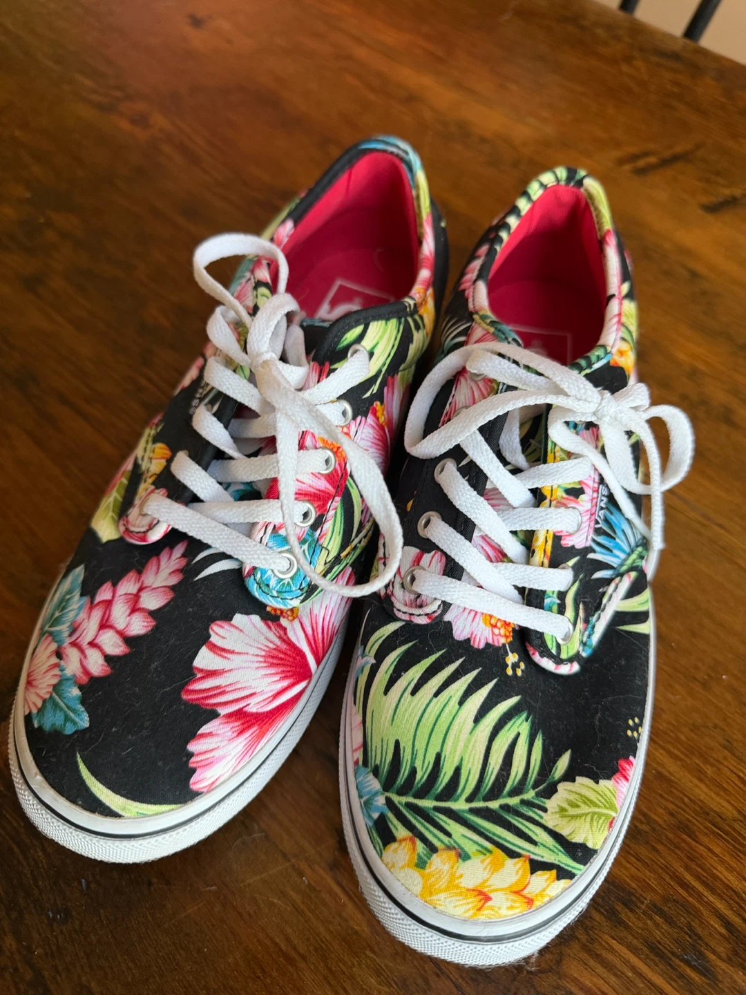 Vans Women's Floral Print Sneakers