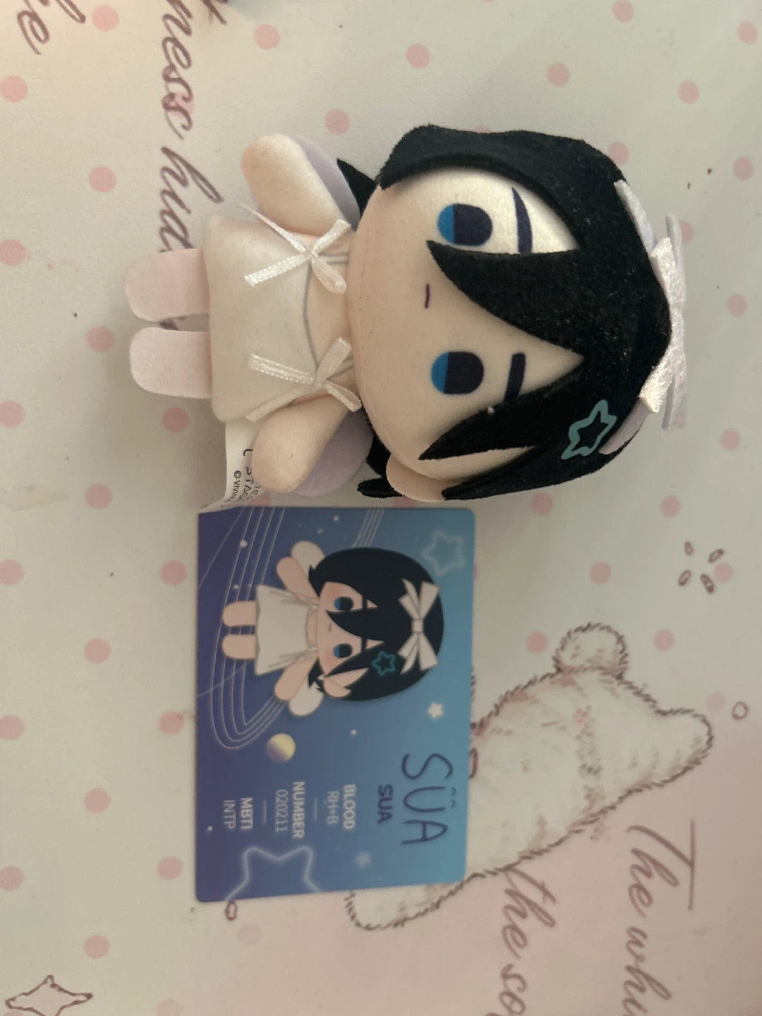 SUA angel plushie